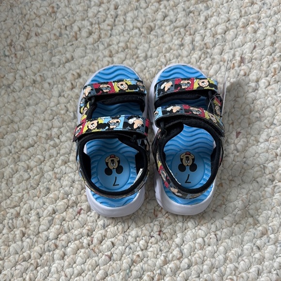 Kids Sandals - Black and Blue - Picture 2 of 3